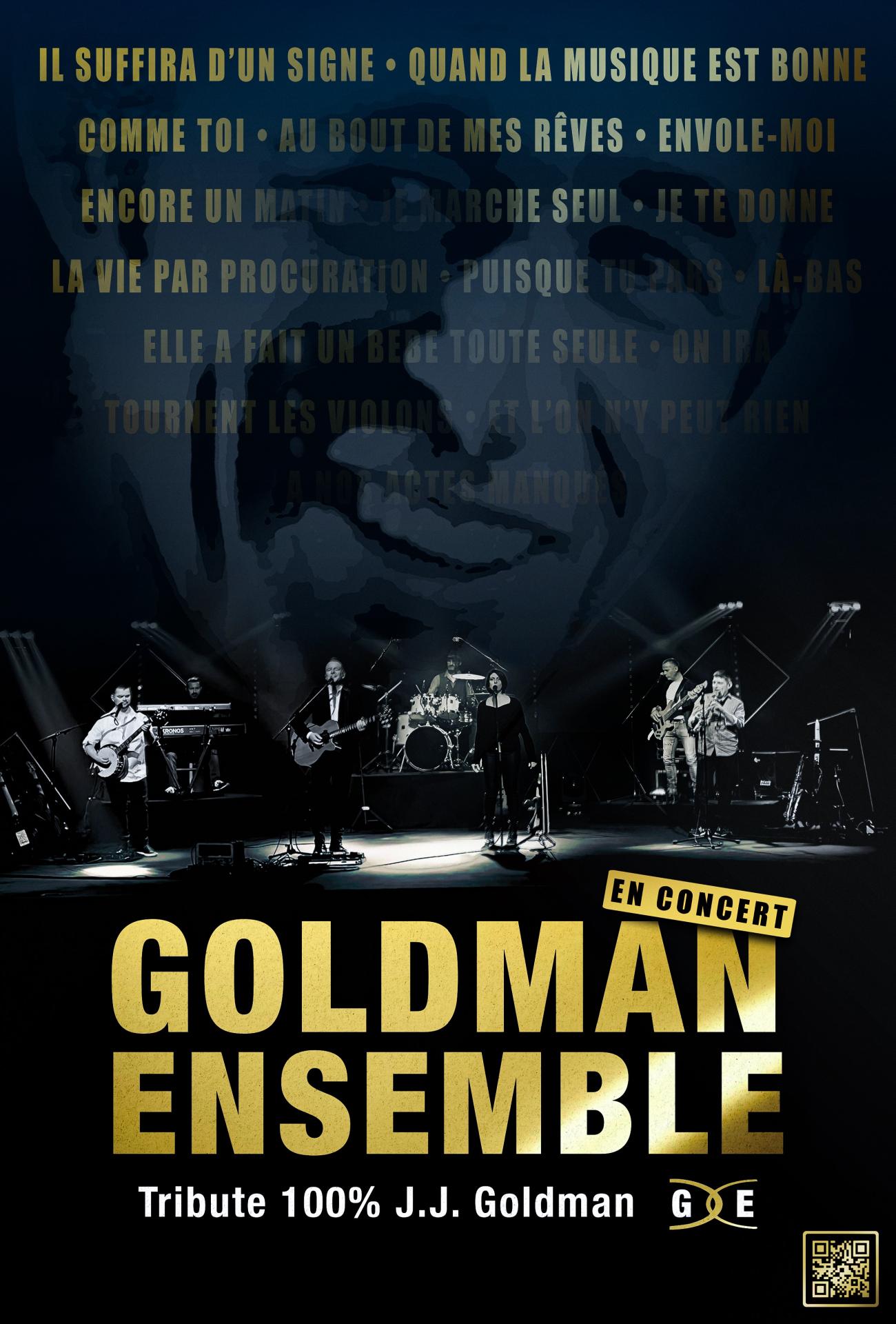 Affiche 22goldman ensemble22 en concert qr code 3